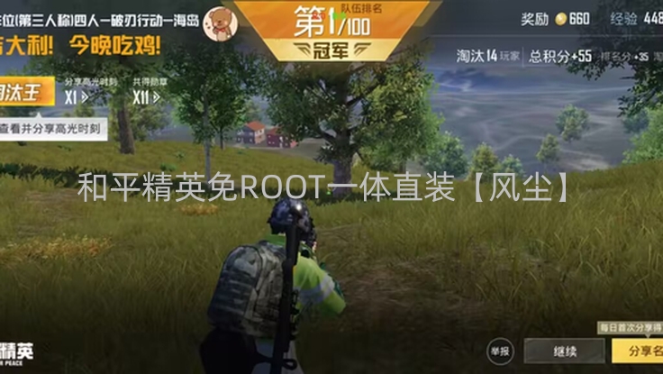 和平精英免ROOT一体直装【风尘】